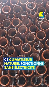 Ce climatiseur naturel fonctionne sans électricité ⚡️ | 1 innovation par jour.
