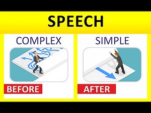 How To Simplify a Speech – 3 Tips To Simplify Your Speech and Communicate more effectively