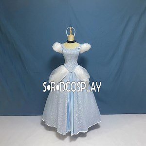 Cinderella Princess Dress Cosplay Costume Adult Cinderella Queen Princess Dress,cinderella Cosplay Costume Custom Made Size - Etsy UK