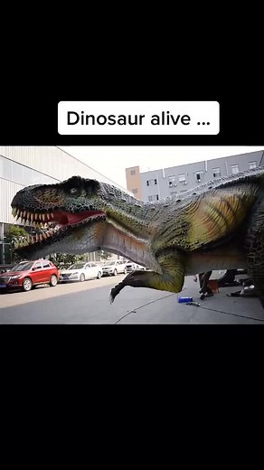 Animatronic trex dinosaur#dinosaur #animatronic #foryoupage #jurassicworld