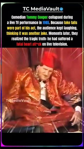 The Audience Laughed... But Tommy Cooper Was Dying