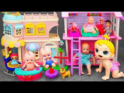 119 Minutes Satisfying with Unboxing Baby Toys, House Furniture Playset Collection | Ten Ten Love
