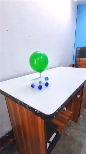 how to make a balloon car project #vairal #car #project #shorts #video