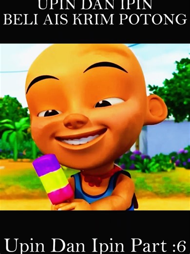Upin Dan Ipin Beli Ais Krim Potong#upinipin #upinipinviral