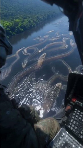 insane footage from Amazon Forest Mighty Huge Snake 🐍