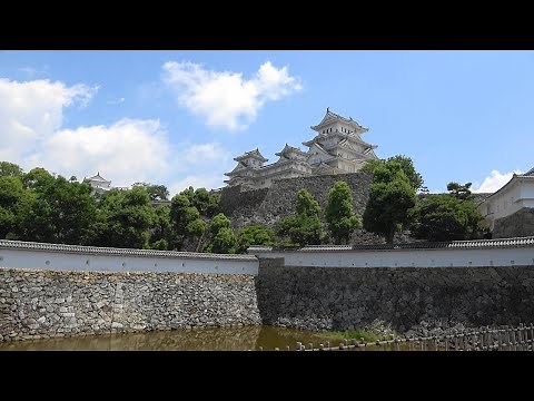 国宝姫路城 ①大手門～天守閣入口編 Himeji Castle (World Heritage) ①