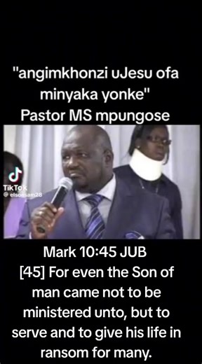 The Servant Leadership of Jesus in Mark 10:45