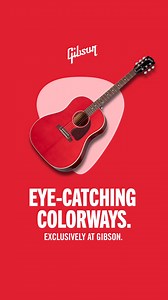 Gibson acoustics reimagined in exclusive colorways—crafted to inspire and built to stand out. | Gibson