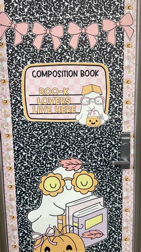 3.8K views · 24 reactions | Haunted classrooms? Nope—just our Spooktacular decor serving all the Halloween vibes!  https://shopschoolgirlstyle.com/collections/halloween-classroom-decor-pop-up-shop #halloweenclassroomdecor #halloweendecor #classroomdoor #classroomdoordecor #classroomdecor #classroomdecorations #classrominspo #bulletinboardideas halloween classroom decorations | Schoolgirl Style Classroom Decor | Facebook