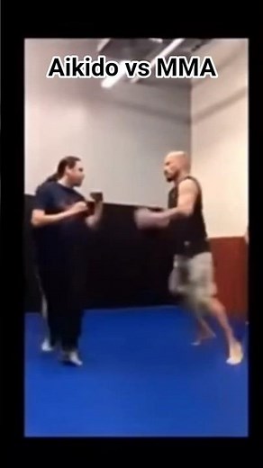 Aikido vs MMA #mma #aikido #bjj
