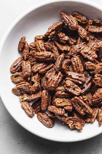 Keto Candied Pecans • Low Carb with Jennifer