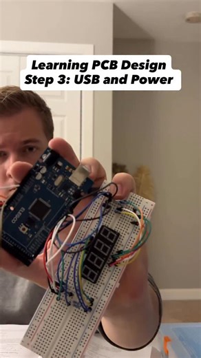 Kevin Jeffries on Instagram: "Let’s look at adding a USB and a power supply to our PCB. Make sure to follow @philslabyt! #pcbdesign #engineer #productdesign"