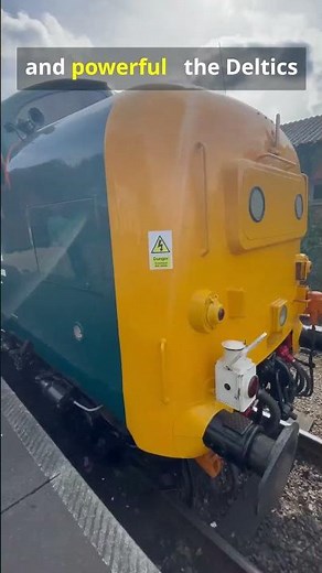 3,300 HP of Fury - Class 55 Deltic #Deltic, #Class55, #fyp #Deltic #locomotive