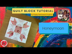 Quilt Block Tutorial - Honeymoon Block