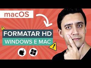 Como Formatar HD Para Mac e Windows (via MacOS)