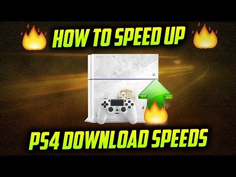 PS4: How To Speed Up Download Speeds! | Improving Download Speeds [Must Watch]