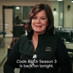 10K views · 1.5K reactions | It's almost time! Get pumped for the season premiere of Code Black with Marcia Gay Harden, tonight at 10/9c. Stream it live with CBS All Access: https://bit.ly/2q515K3 | Code Black on CBS | Facebook