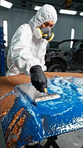Rust Transformation: Applying Blue Rust Converter & Coating