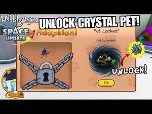 UNLOCK MYSTERIOUS CRYSTAL PET! Wobbly Life Space Update