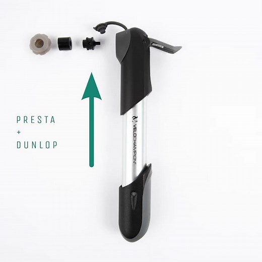 How To Change Your VeloChampion Alloy 7 Pump from Schrader to Presta / Dunlop Valve