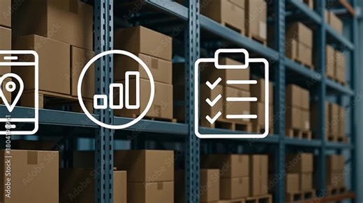 Efficient supply chain management through advanced logistic solutions enhances inventory tracking, optimization tools, and storage organization for improved operational efficiency