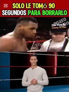 Boxeo: Solo le tomó 90 segundos para borrarlo