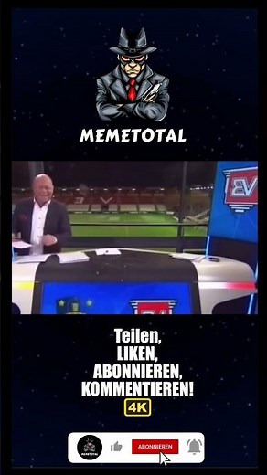 LIVE TV ESKALIERT 😭 Moderator bleibt eiskalt – Studio bricht komplett zusammen 💨 | Fußball #shorts