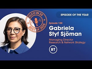 Telco in 20 Ep #130: Best of 2025: AI for networks and networks for AI (Gabriela Styf Sjöman)