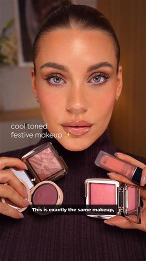 Mathilda Haroun | Sparkly, festive and cool-toned with grey and mauve shades 😫👌 perfect for us neutral girlies who doesn’t feel comfortable with the typical,... | Instagram