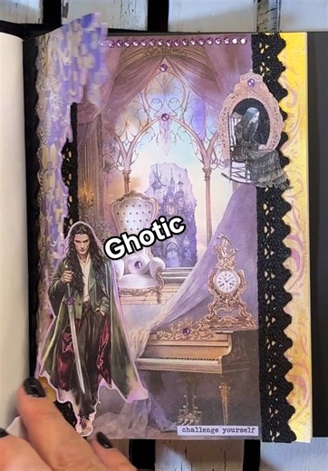 🖤 Gothic — today’s theme for our international collaboration with my lovely #creativebuddies group. So many different visions from talented ladies all around the world — please take a moment to check out their beautiful creations and show them some love and support 🥰✨💫 @Vino’s Creative Corner 🇲🇲 @Rita @Tilli's Scrapbook @MaryP @✨BeautyJournal and Creations✨ @jess @✨Erika’s Resonance✨ @smallworlds @Journaling With Debbie 📝@Ola @* ⋆ .Nelli ⋆ * ✶ @issabella @Kia @Scraps of Jade @Angel.Ink @Je