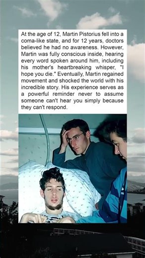 The Silent Strength of Martin Pistorius: A 12-Year Struggle to Be Heard