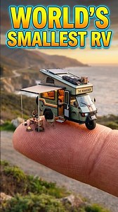 Could you handle 48 hours in this tiny camper? #vanlife #camping #adventure