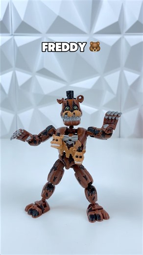 I want Freddy🥶, Details on profile🔗#actionfigures #dummy #lego #t13 #toys #figure