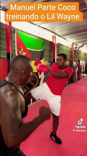 Manuel parte coco Treinando o Lil Wayne isso vai pegar #moçambique #canal #sons_da_beira #beira
