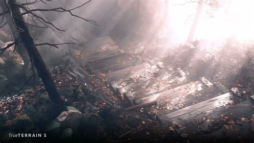 blender插件-True Terrain逼真自然景观地形制作Blender插件V5.0.4版 附资料库