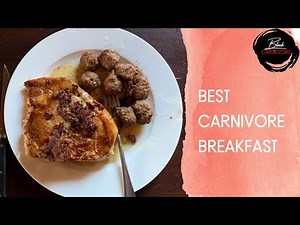 Delicious carnivore diet breakfast