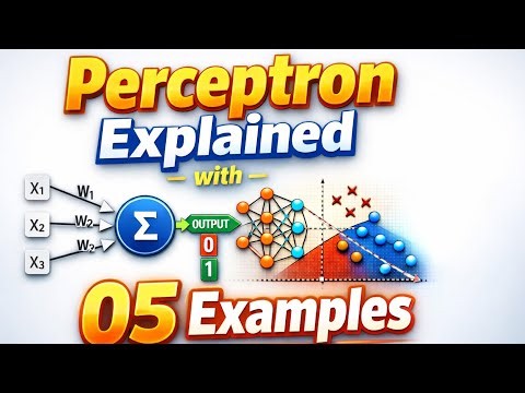 30. Perceptron with Five Examples