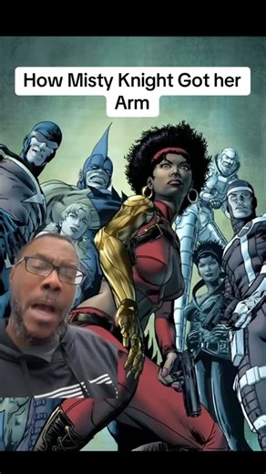 The D A Experience on Instagram: "How did Misty knight get her bionic arm How many people knew the arm came from Tony stark. #ironman #ironfist #misty #marvelcomics #comics"