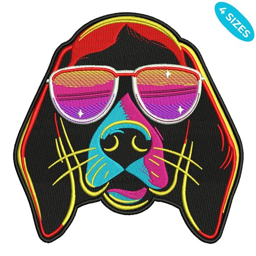 Dogs Embroidery Design, Cute Dachshund Machine Embroidery File, 4 Sizes, Instant Download - Etsy