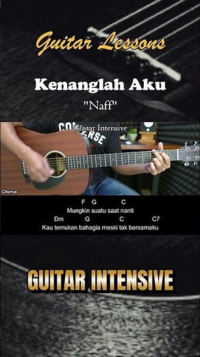 Kenanglah Aku - Naff | Tutorial Chord Gitar Mudah dan Lirik #chordgitar #tutorialgitar