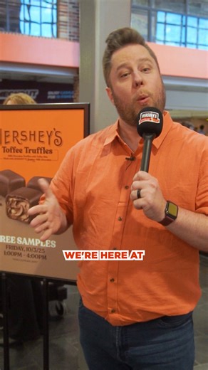 Hershey's Chocolate World on Instagram: "Have you tried our NEW HERSHEY’S Toffee Truffles yet?✨ Guests can’t get enough of these creamy, buttery bites! Perfect for gifting (or keeping for yourself)—grab a bag or two today in-store or online at the link in our bio!"