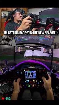 only hard racing this season chat #iracing #simracing #assettocorsa #f1
