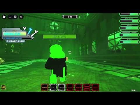 Green sans phase 2 (Undertale The Lost Multiverse)