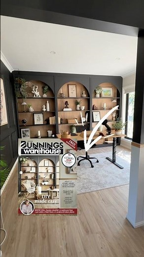 DIY Built In Bookcase With Arches 🤗 #diy #homeimprovement