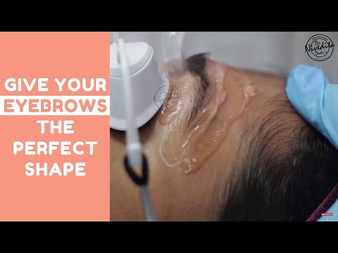 Eyebrow laser hair removal