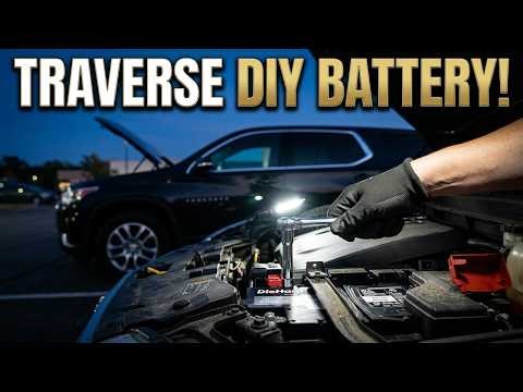 DIY Car Battery Replacement Chevy Traverse 2nd Gen (2018-2023)