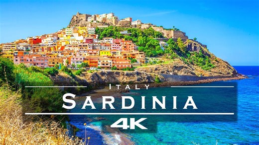 Discover Sardinia 🇮🇹 from the sky | 4K drone video