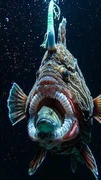The Deep Sea's Deadliest Hunter 🐟 | Anglerfish Explained #shorts #didyouknow #science
