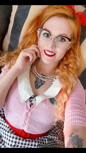 Valentine’s Day outfit: dressed to impress my pizza delivery guy. Romance is alive. 🍕😅Wishing everyone a slice of happiness this Valentine’s! 🍕💘 ...Dress: @collectifclothing .- #VintageVibes- #GeekChic- #PinupLife- #RetroGlamour- #FashionForward- #RedheadBeauty- #StyleDiaries- #FashionFusion- #NerdCulture- #TimelessElegance- #ClassicStyle- #FashionBlogger- #UniqueLook- #OutfitOfTheDay- #StyleInspo- #VintageFashion- #GeekGirlFashion- #BoldAndBeautiful- #RetroChic- #ModernVintage- #ValentinesD