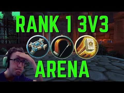 Rank 1 Disc Priest 3v3 Wotlk Arena!